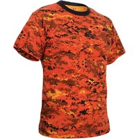 Orange Digital Camo T-shirt Cleveland Browns Bengals Broncos Tigers Halloween Orange Digital Camo T-shirt Cleveland Browns Bengals Broncos Tigers Halloween