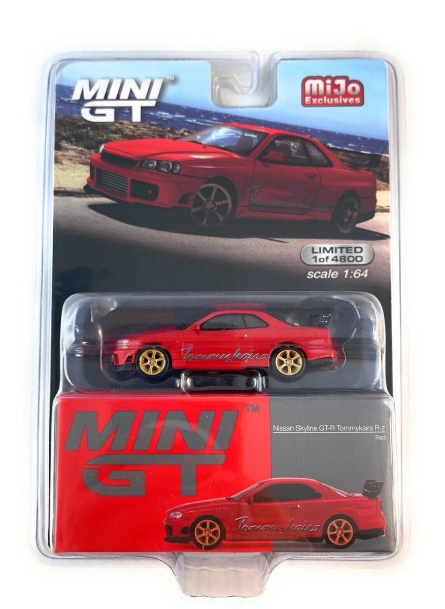 Mini GT 1:64 Nissan GT-R Tommykaira R RZ Edition Red Diecast