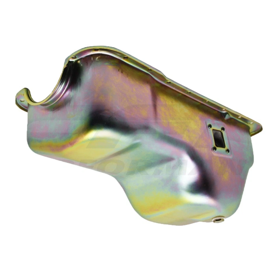 Fits 1981-87 Ford 351W 5.8L SB E-F100 F150 F250 F350 Oil Pan 4 Qt Zinc Steel - Image 2 of 2