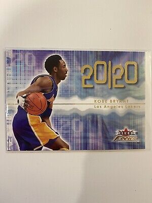 2000-01 Fleer Focus Kobe Bryant 20/20 #228 Lakers (A) M10 Legend Champions!  | eBay
