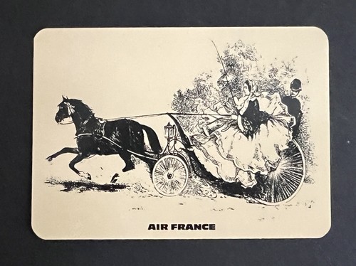 La Mode Parisienne Deck Of Playing Cards NEW UNUSED AIR FRANCE Vintage (#290) - Picture 5 of 9