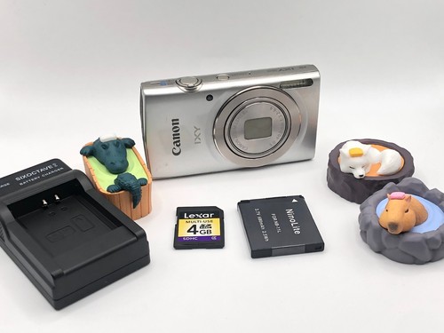 Canon IXY 180 20.0MP SL Digital Camera - Silver English OK from Japan #i1027