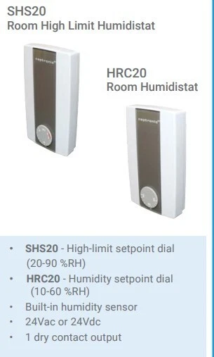 NEPTRONIC NF HRO20 / SHS20 Room High Limit Humidistat (NEW IN BOX) - Image 3 of 4