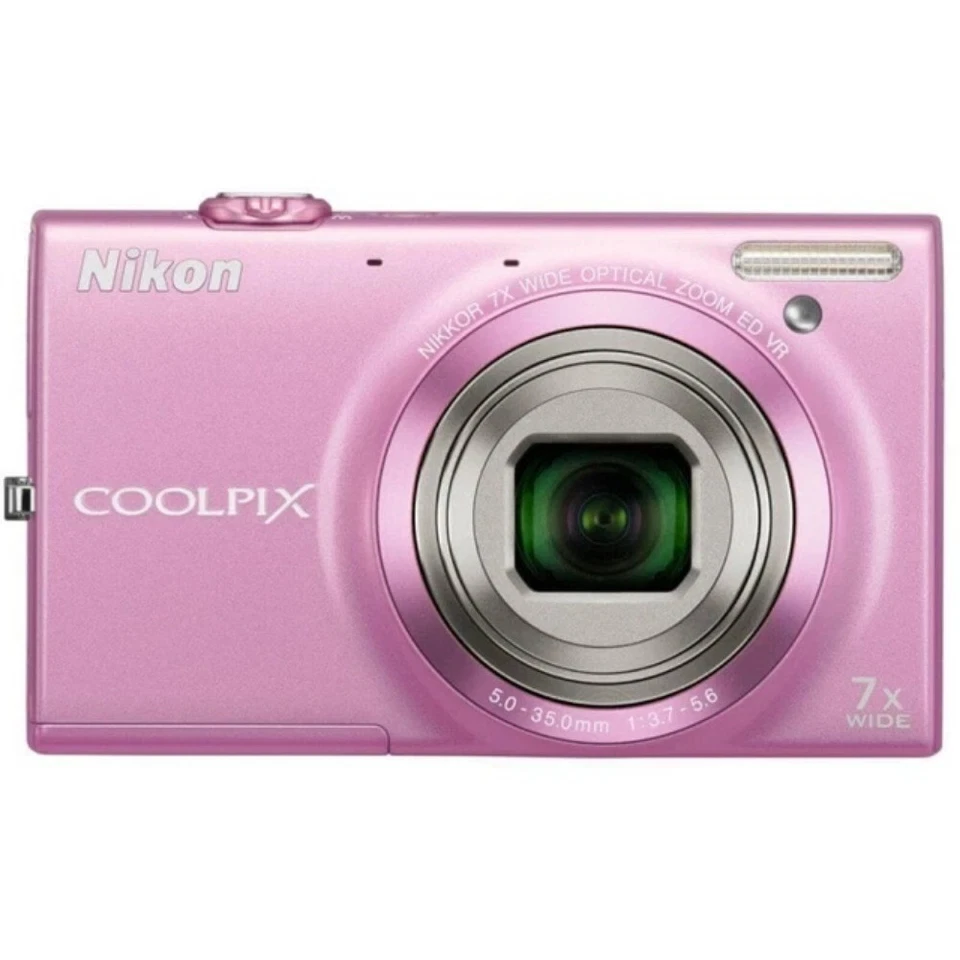 Nikon COOLPIX S6150 Digitalkamera 16,0 Megapixel, eingebauter Lautsprecher, Rot - Bild 4 von 4