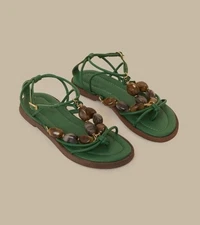 FARM Rio Trevo Gem Straps Sandal SZ 10