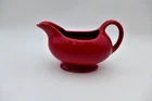 Vintage Beautiful Homer Laughlin Fiesta Scarlet Red Gravy Boat USA
