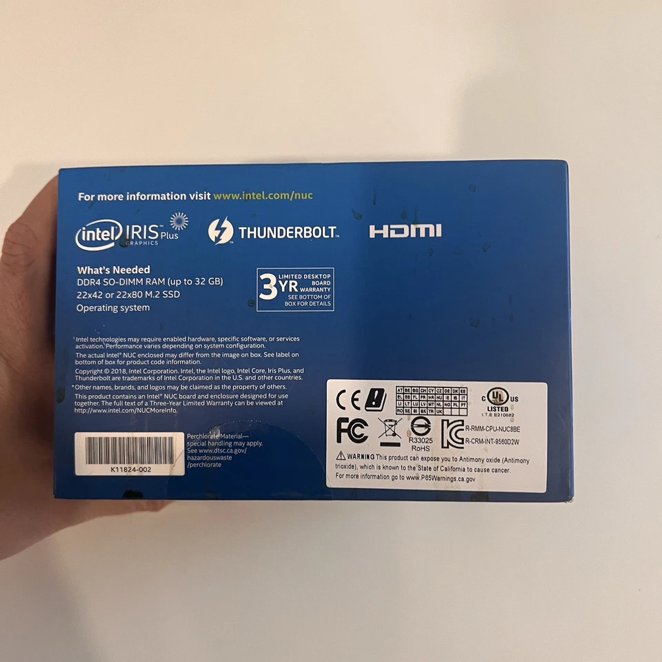 Intel NUC8i3BEK Mini PC kit - NIB - Image 4 of 4
