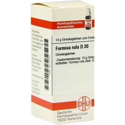 FORMICA RUFA D 30 Globuli 10 g PZN 4217771