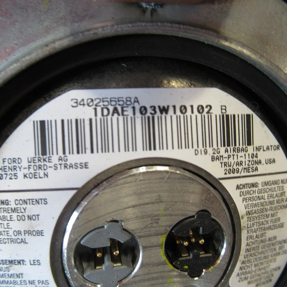 Bolsa de aire para conductor Mercury Mountaineer 2006 2007 2008 2009 2010 OEM Foto 4 de 4