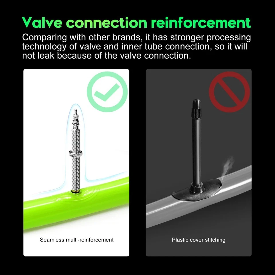 CYCLAMI Ultralight Mountain Bike Inner Tube 26 27.5 29 Inches Bicycle TPU Tire - Image 4 of 4