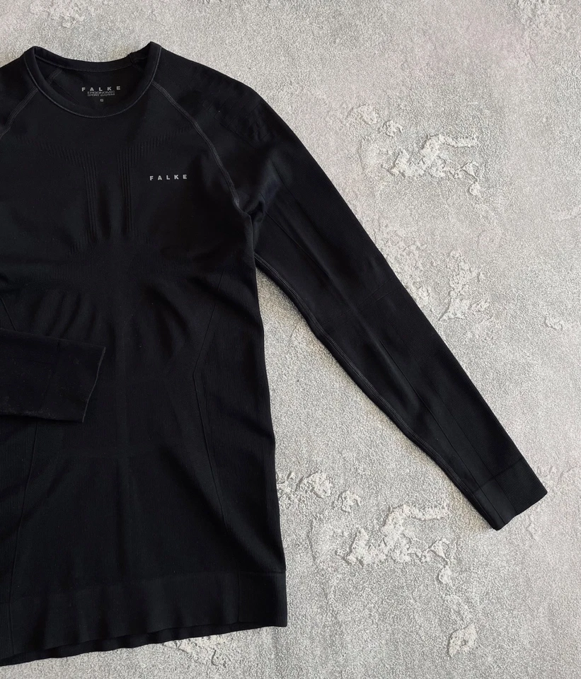 Мужская эргономичная спортивная система Falke Wool Tech с длинным рукавом ESS размер M - Изображение 2 из 4