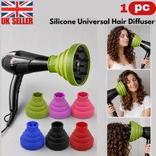 Universal Hair Diffuser Silicone Dryer Attachment Curl Styling Tool-Hair Dryer.