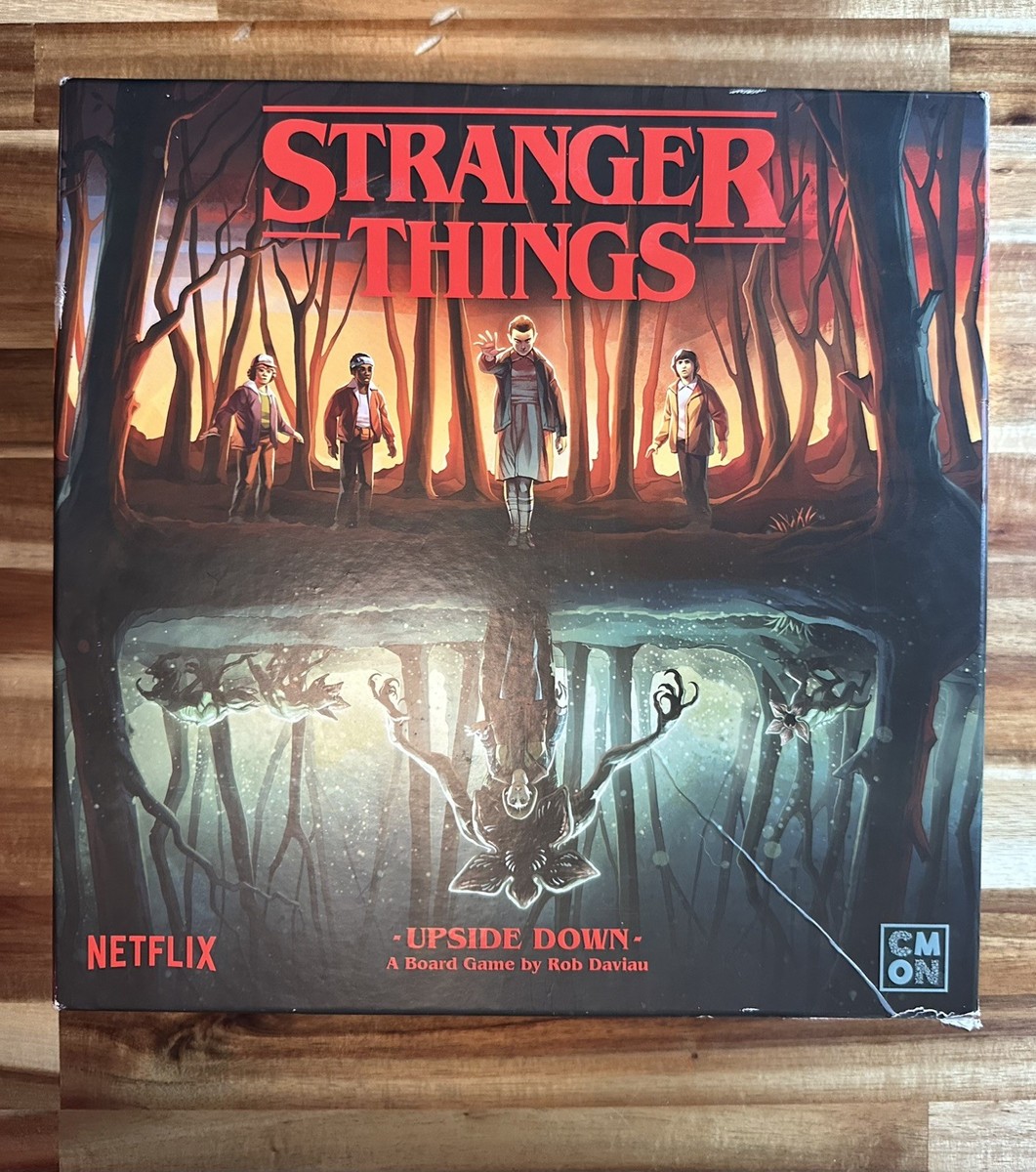 Stranger Things Upside Down Board Game Gently Used - 100% Complete