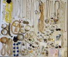 Lot Of Vintage Jewelry Junk Drawer Crafting Costume Necklaces Earings Bracelets