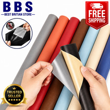 Leather PU Self-Adhesive Patch Kit Repair Couch Sofa Or Seat Waterproof Leather.
