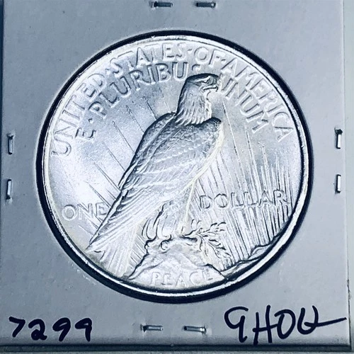 1924 P BU GEM PEACE SILVER DOLLAR UNC MS+++ U.S. MINT RARE COIN 7299