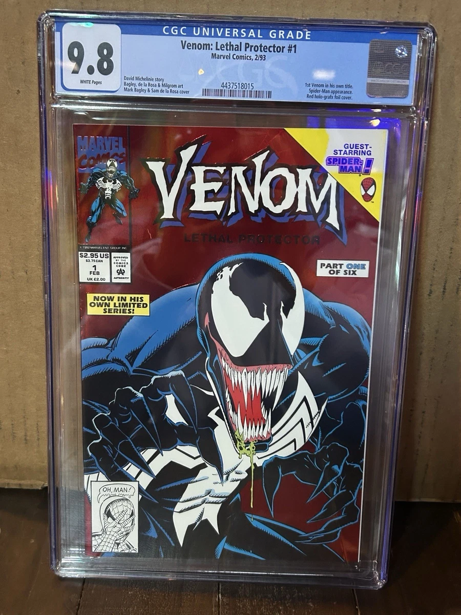 Venom Certified Guaranty Company (CGC) 9.8 Near Mint/Mint Comics