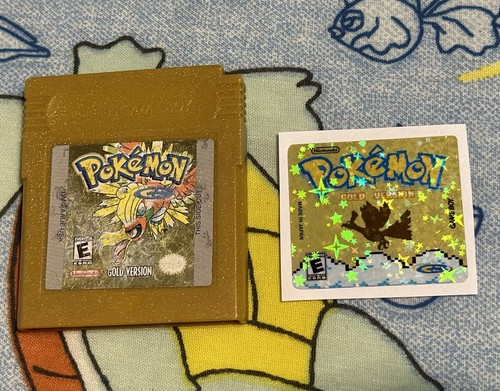 Pokemon Gold w/ All 251 Complete Shiny Living Pokedex Authentic Saves New Batt