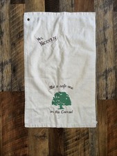 Vintage Golf Towel USA Made “Mrs Niceguy Not a Sage One On The Course!”