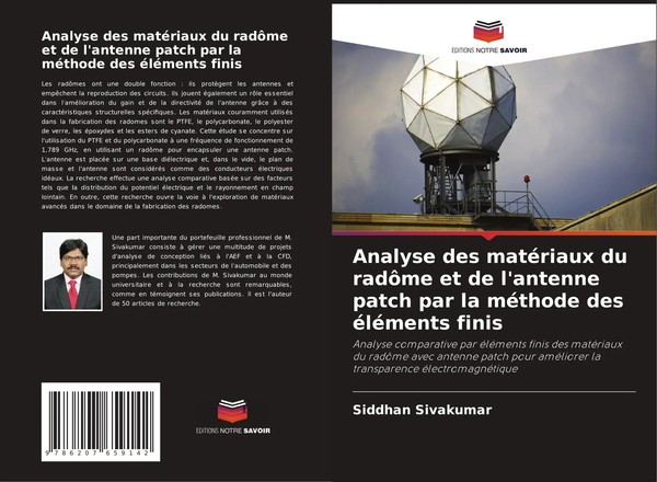 Analyse Des MatéRiaux Du RadôMe Et De L'antenne Patch Par La MéThode Des...-image