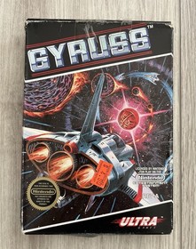 Nintendo NES Gyruss Video Game Complete with Box and Manual CIB Untested