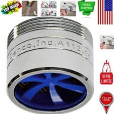 Efficient 1.5 GPM Chrome Faucet Aerator   Removable Insert  High Pressure