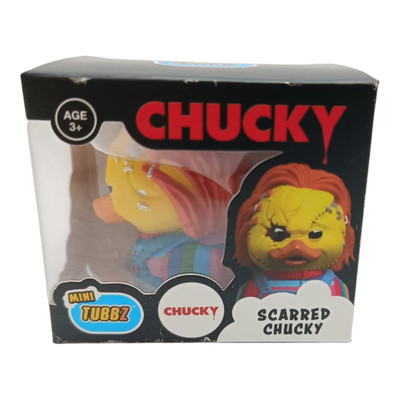Mini TUBBZ   Scarred Chucky   Gummiente   Horror Collectible   Neu in OVP