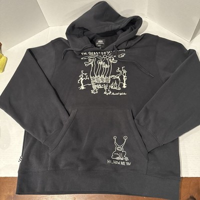 Vans x Daniel Johnston Hoodie Adult SMALL THE BEAST IS YET TO COME