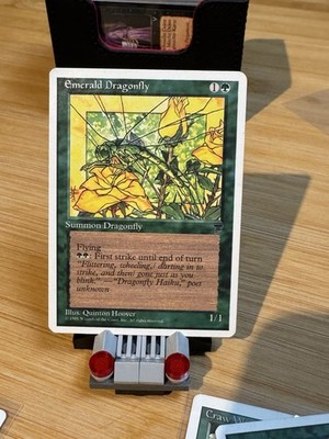 Emerald Dragonfly Magic The Gathering MTG