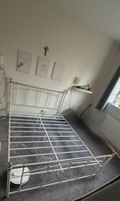 Habitat Yani King Size Bed Frame In White