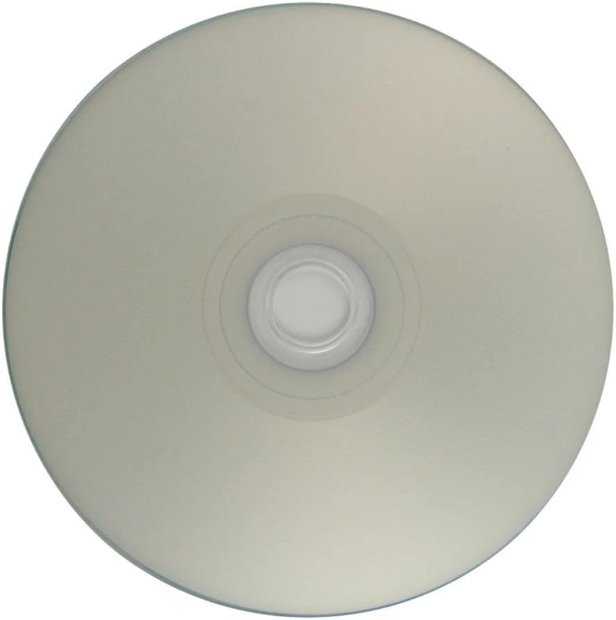 CD-R 52X, Glossy Silver Inkjet Hub Printable, Metalized Hub Printable (T5881100) - Image 2 of 4