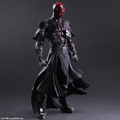 SQUARE ENIX STAR WARS VARIANT PLAY ARTS Kai Darth Maul PVC Painted Action Figure - Picture 3 of 9