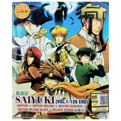 Anime DVD SAIYUKI Complete Series Collection (Vol.1-126 End) English Dubbed