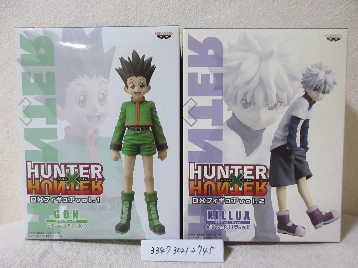 Hunter x Hunter DX DXF Figure Gon Freecss Killua Zoldyck Set of 2