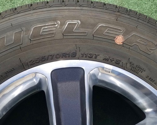Factory Jeep Wrangler Wheel Bridgestone Tire OEM 18 in Takeoff 6BZ41TRMAA 9221 - Picture 8 of 10
