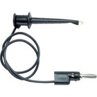 Pomona 3782-36-0 MINIGRABBER/Banana Plug (Black)
