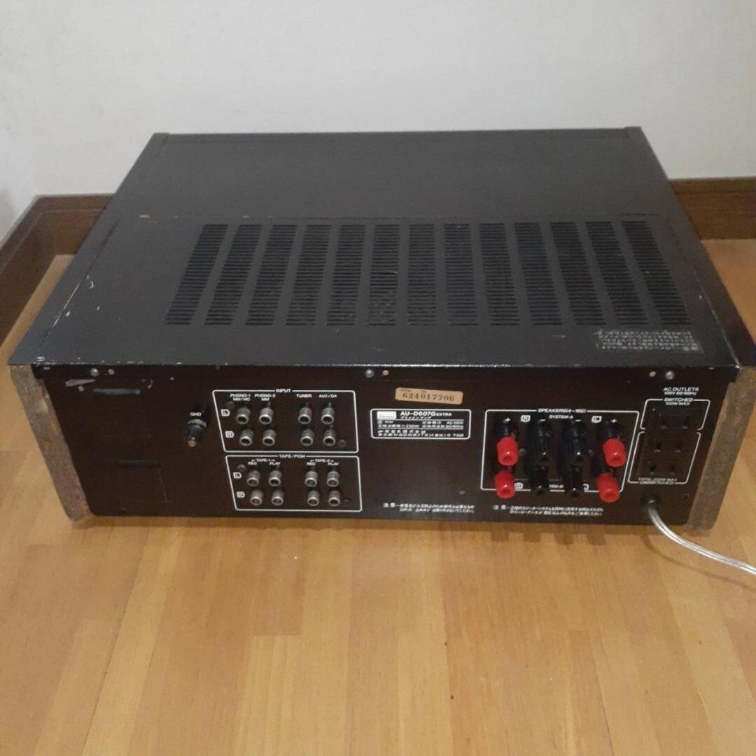Sansui AU-D607G EXTRA 220W インテグレーテッドアンプ SANSUI AU-D607G Extra ③ - 羽田電器産業 ステレオ事業部