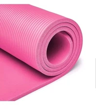 Thick Gym Exercise Mat Yoga Mat Pilates Workout Pad Non Slip Home Class Fitness