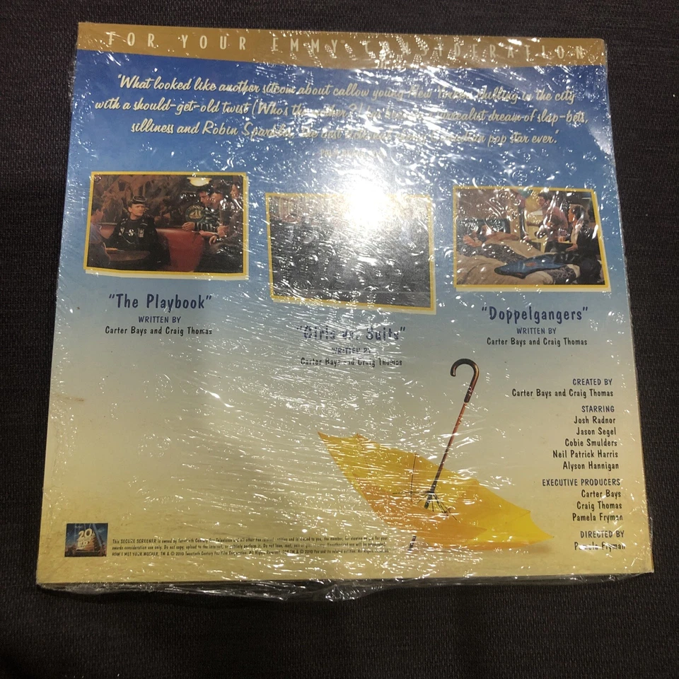 FYC Emmy DVD 2010 - HOW I MET YOUR MOTHER Neil Patrick Harris 3 Episodes - NEW - Image 3 of 4