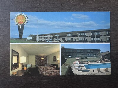 Quality Inn Vernon CT Motor Inn Vintage Postcard