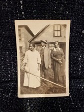 Antique Photo- African-American Family 3.5x2.5