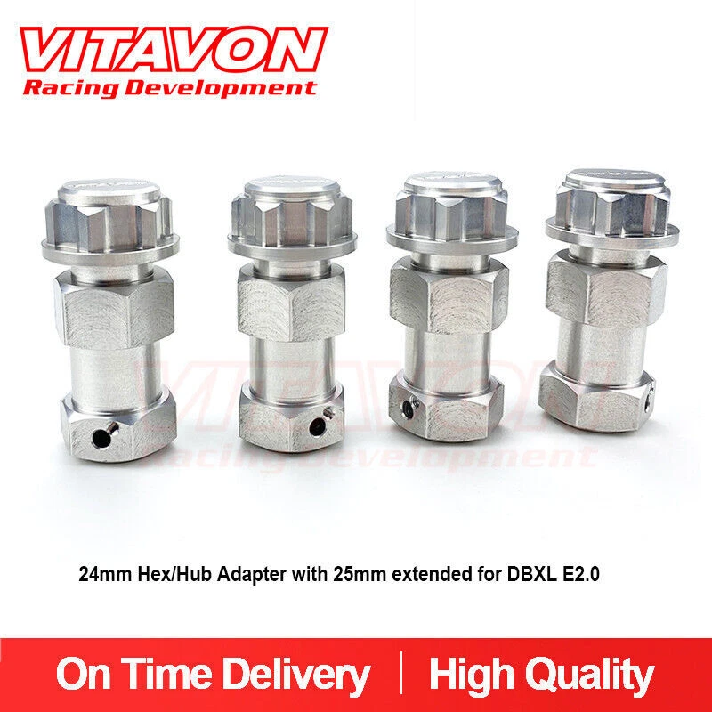 Vitavon CNC Alu7075 24mm Hex/Hub Adapter With 25mm Extended For DBXL E2.0 / GAS
