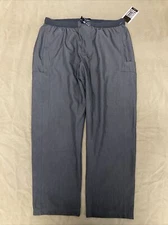 Roth Scrub Pants Xl Mens Grey SLAT Performance Stretch Nwt 28.5” Inseam Hutton