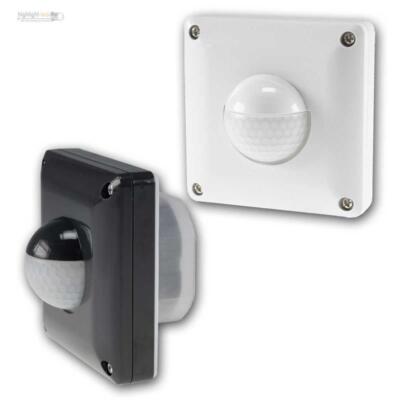 Außen PIR Bewegungsmelder Unterputz UP, LED geeignet 2&3-Draht Technik 230V IP65