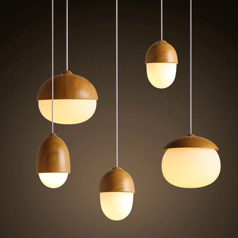 Wood and sale glass light fixtures