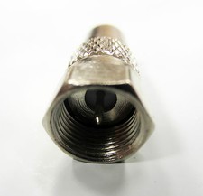 ATARI 2600 RF TV COAXIAL  F PLUG FEMALE ADAPT...