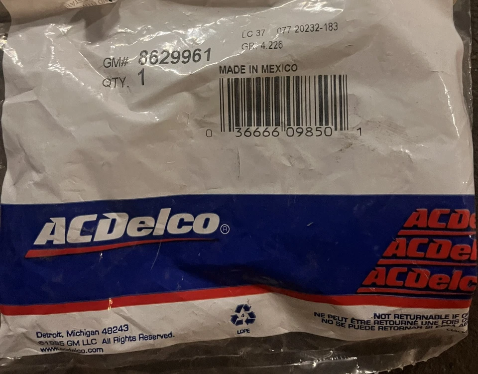 GM 8629961 Automatic Transmission Oil Pump Body Bushing Z - Image 2 of 2