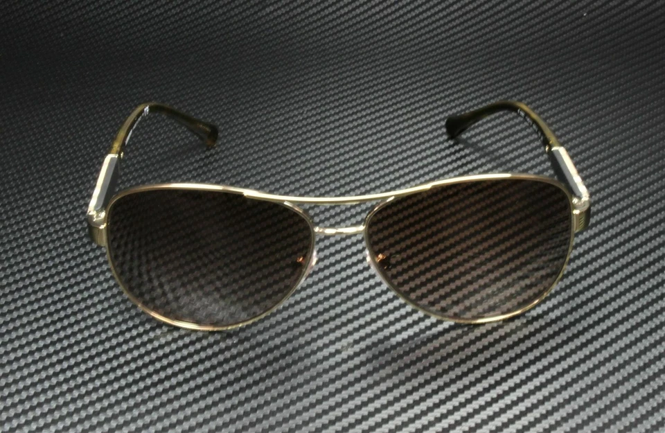 Gafas de sol para mujer Burberry Be3080 114513 oro claro aviador 59 mm Foto 2 de 4