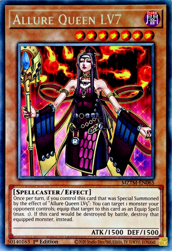 Yugioh Allure Queen Deck - Spellcaster LV7 LV5 Palace