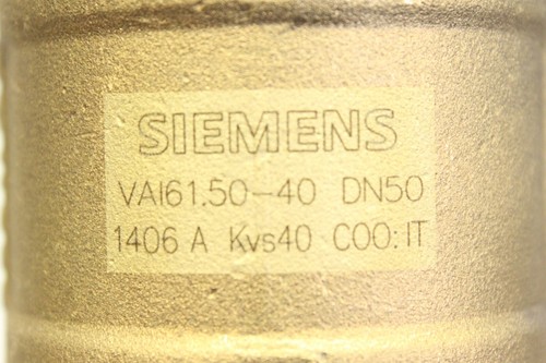SIEMENS VAI61.50-40 VAI61 PN40 Kugelhahn Durchgang Ball Valve VAI 61.50-40 OVP - Bild 2 von 2